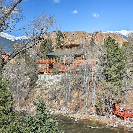 Private River Access, Mtn Views&A Spacious Home Buena Vista Exterior foto