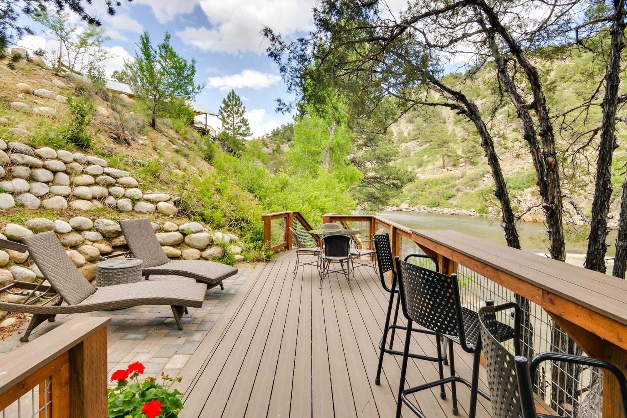 Private River Access, Mtn Views&A Spacious Home Buena Vista Exterior foto