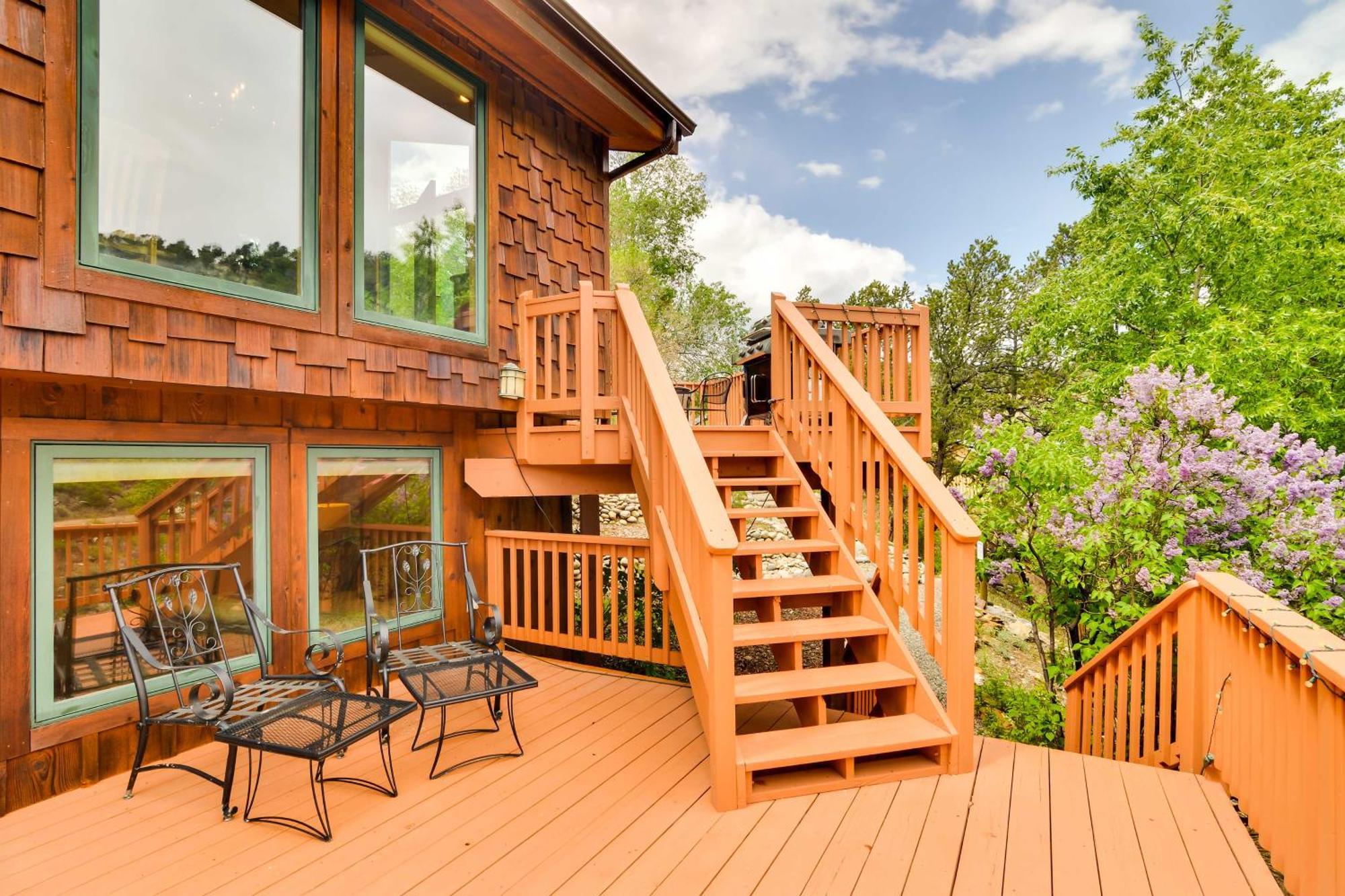 Private River Access, Mtn Views&A Spacious Home Buena Vista Exterior foto