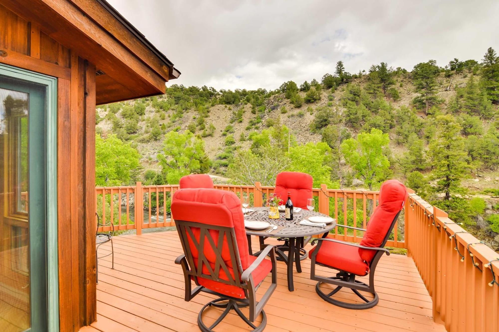 Private River Access, Mtn Views&A Spacious Home Buena Vista Exterior foto