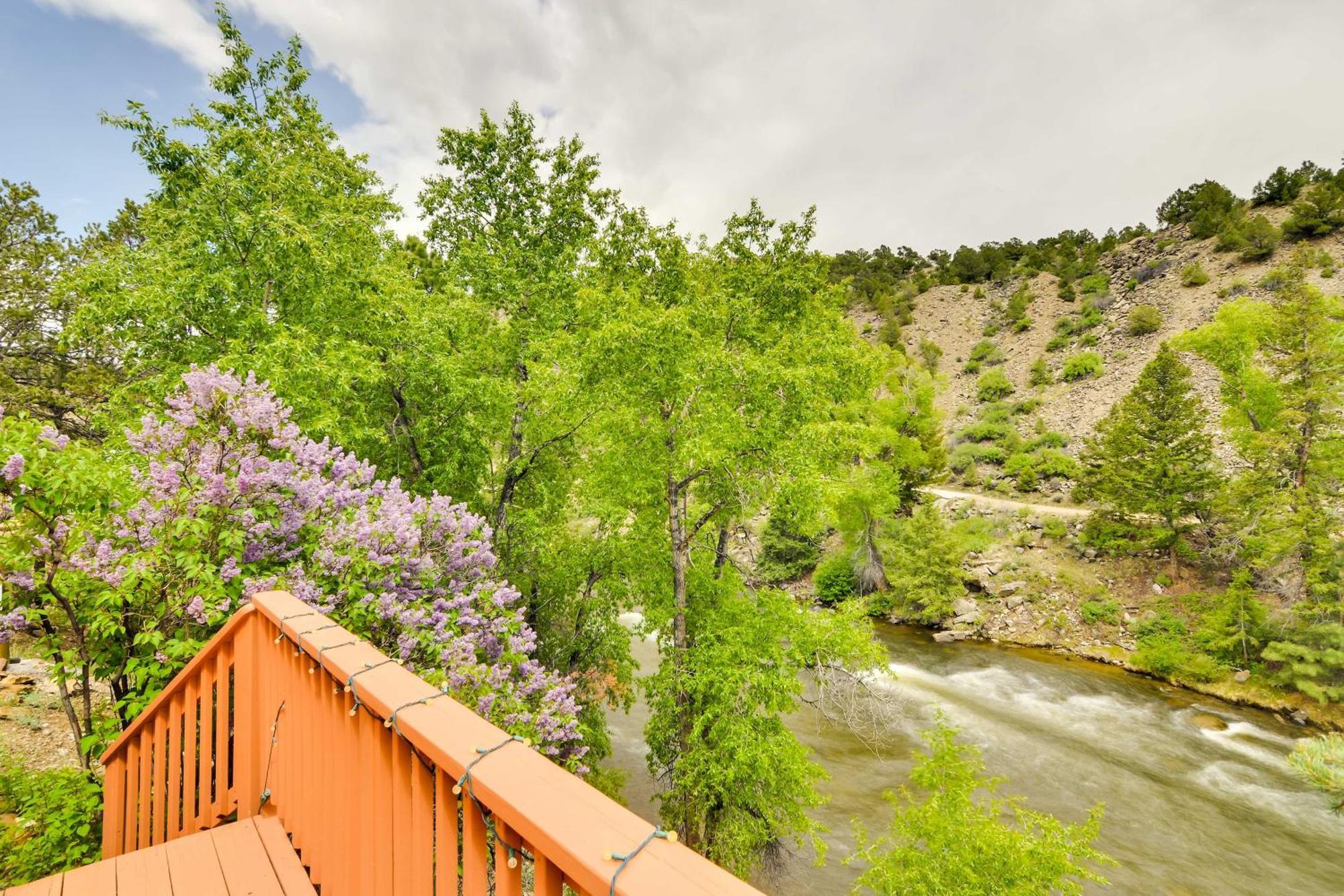 Private River Access, Mtn Views&A Spacious Home Buena Vista Exterior foto