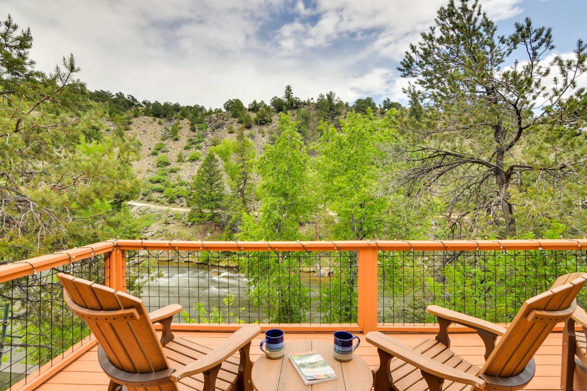 Private River Access, Mtn Views&A Spacious Home Buena Vista Exterior foto