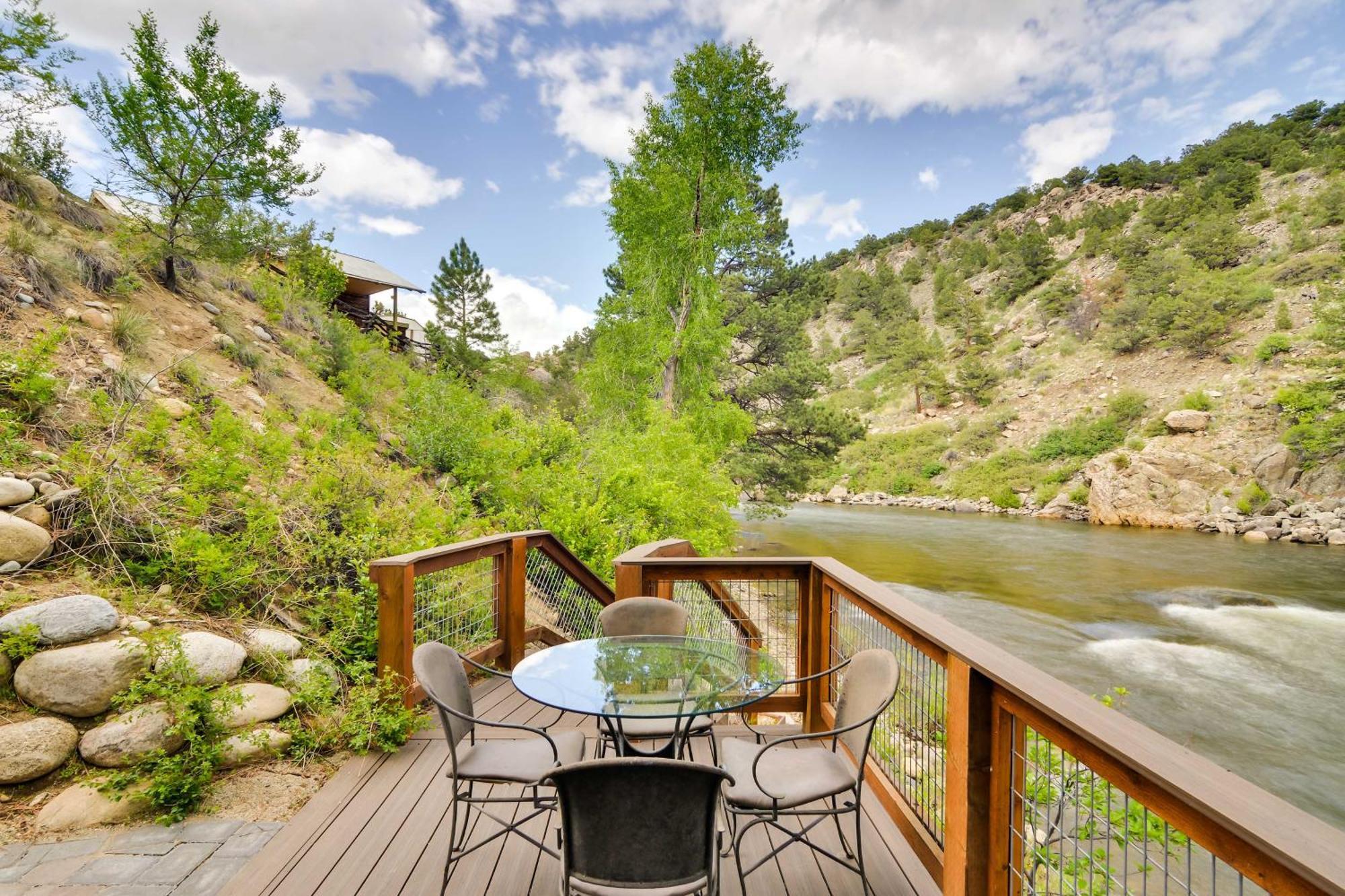 Private River Access, Mtn Views&A Spacious Home Buena Vista Exterior foto